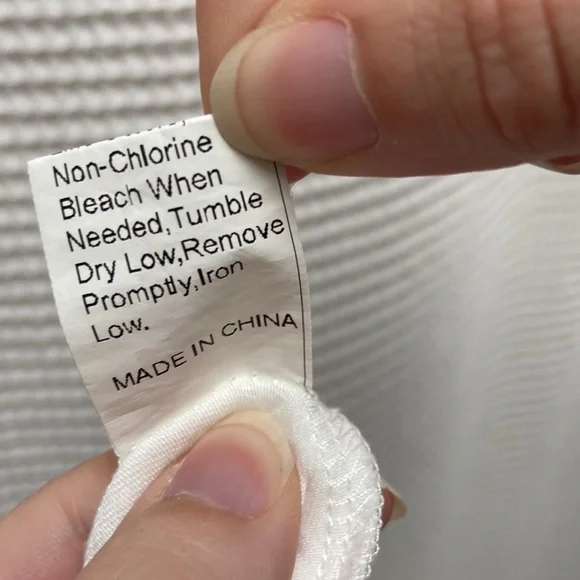 SHEIN women’s Greek goddess white stretchy tie dress. Size small/US 4. - Picture 13 of 13